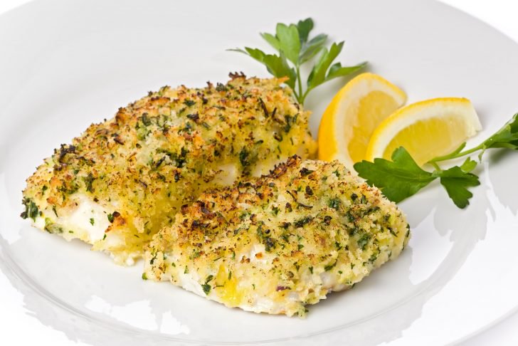 FILETTI DI ORATA AL GRATIN