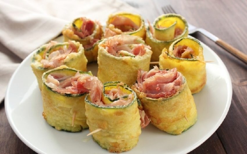 🍽 Involtini di zucchine e prosciutto cotto 🍽