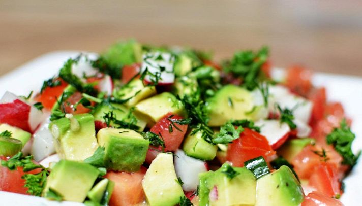 Insalata con avocado