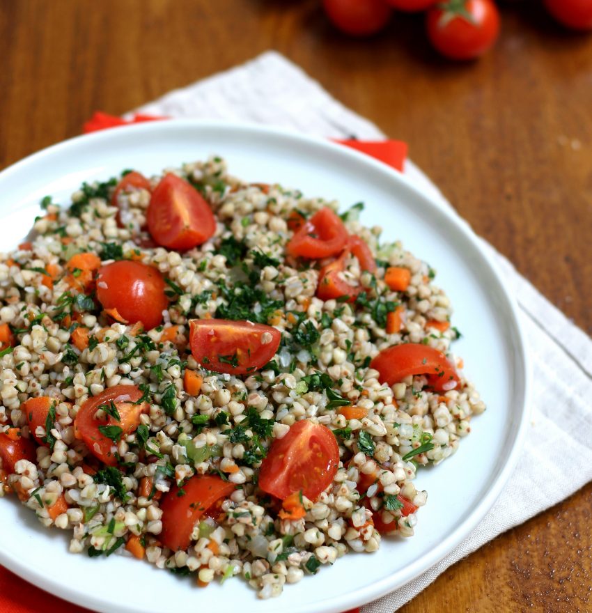 INSALATA DI GRANO SARACENO